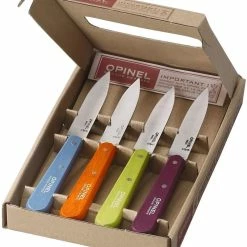 Opinel Colored Paring Knives - Set Of 4