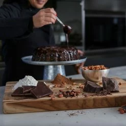 TeakHaus Edge Grain Carving Board W/Hand Grip (Rectangle) | 20" X 15" X 1.5" -Outlet Utensils Store 01.7 traditional 106 1