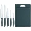 Viners 5-Piece Knife & Chopping Board Set | Speckle -Outlet Utensils Store 0305.192 1 1