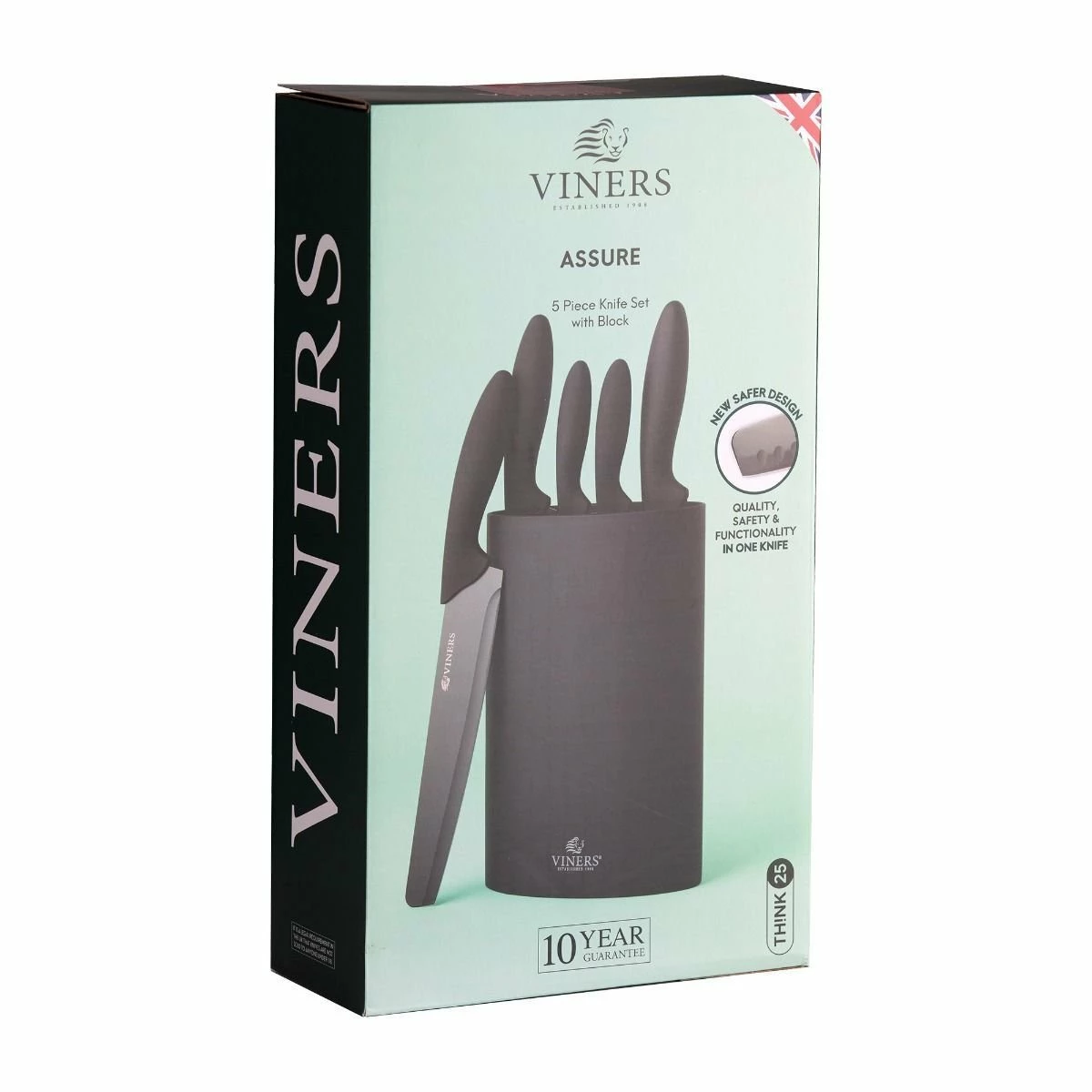Viners Assure Knife Block | 6-Piece 4 Viners Assure Knife Block | 6-Piece - Image 2