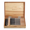 Wusthof Cutlery Wusthof 8-Piece Stainless Steel Steak Knife Set | Olivewood