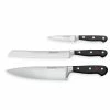 Wusthof Cutlery Wusthof Classic 3-Piece Starter Knife Set | Cook's, Bread & Paring -Outlet Utensils Store 1120160304 3pc starter set