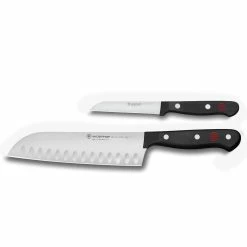 Wusthof Cutlery Wusthof Gourmet 2-Piece Asian Knife Set | Santoku & Paring
