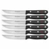Wusthof Cutlery Wusthof Gourmet 6-Piece Steak Knife Set -Outlet Utensils Store 1125060601 6pc steak knife set