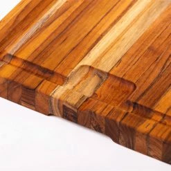 TeakHaus Edge Grain Smart Board (Large) | 20" X 15" X 1.5" -Outlet Utensils Store 1202.4