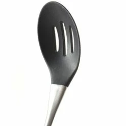 Norpro Stainless Steel And Silicone | Slotted Spoon -Outlet Utensils Store 1336 siliconeheadw