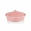 Fiesta® Small Covered Casserole/Tortilla Warmer | Peony