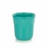 Fiesta® 2 Qt. Chevron Utensil Crock | Turquoise -Outlet Utensils Store 1529107