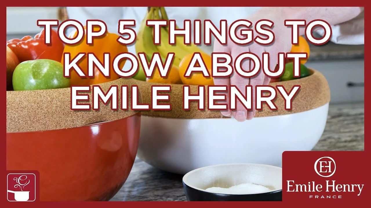 Emile Henry 0.5 Qt. Salt Celler + Cork Lid | Burgundy 5 Emile Henry 0.5 Qt. Salt Celler + Cork Lid | Burgundy - Image 3