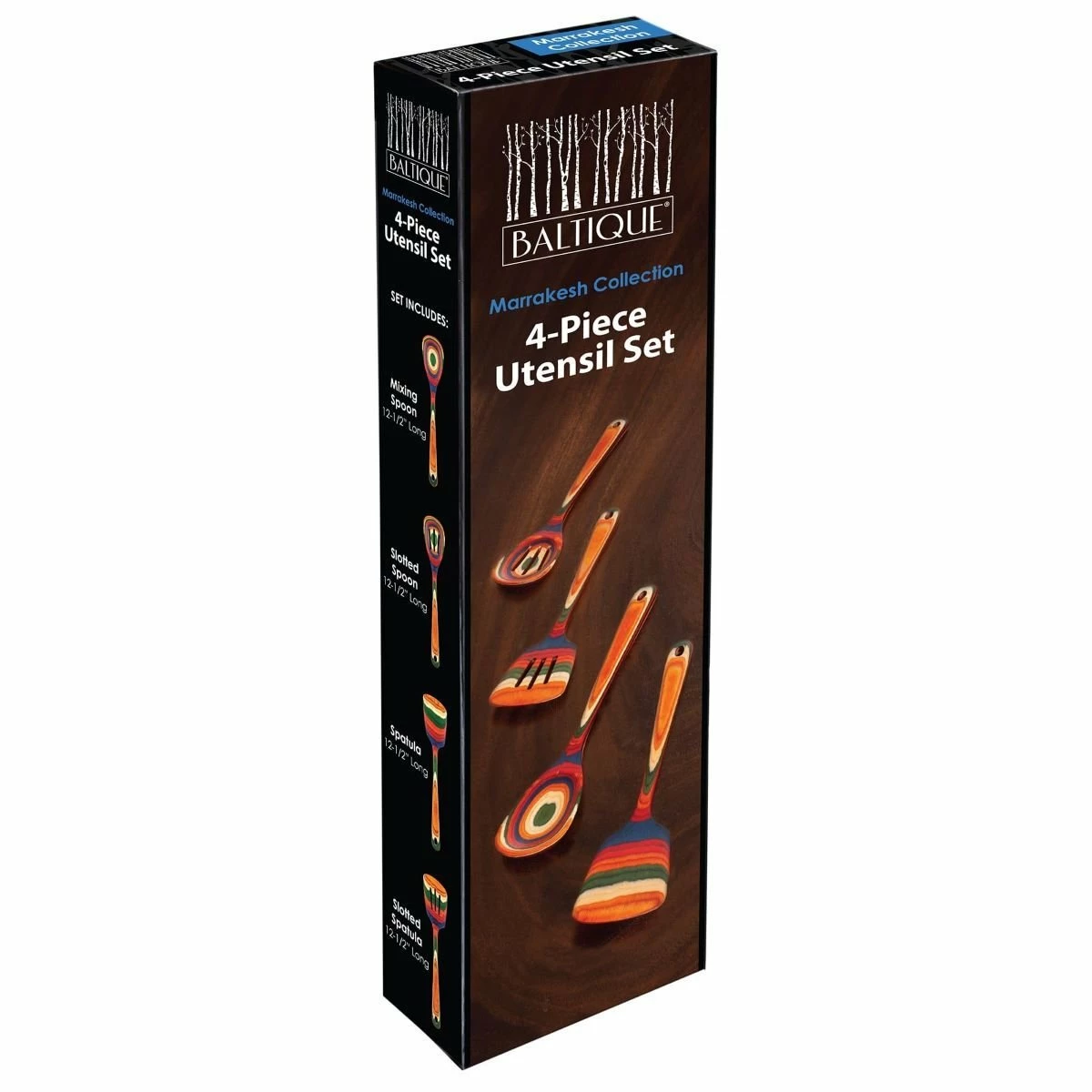 Totally Bamboo Baltique® 4-Piece Cooking Utensil Set | Marrakesh 5 Totally Bamboo Baltique® 4-Piece Cooking Utensil Set | Marrakesh - Image 3