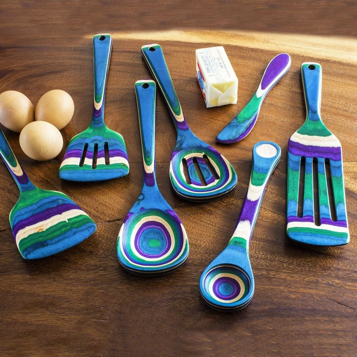 Totally Bamboo Baltique® 7-Piece Cooking Utensil Set | Mumbai 6 Totally Bamboo Baltique® 7-Piece Cooking Utensil Set | Mumbai - Image 4