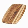 TeakHaus Edge Grain Cutting Board W/Rounded Edge (Small) | 12" X 8" X 0.55" -Outlet Utensils Store 202 elegant