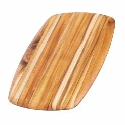 TeakHaus Edge Grain Cutting Board W/Rounded Edge (Medium) | 14" X 9.5" X 0.55"