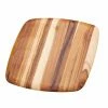 TeakHaus Square Edge Grain Cutting Board W/Rounded Edge (Large) | 16" X 16" X 0.55" -Outlet Utensils Store 206 elegant