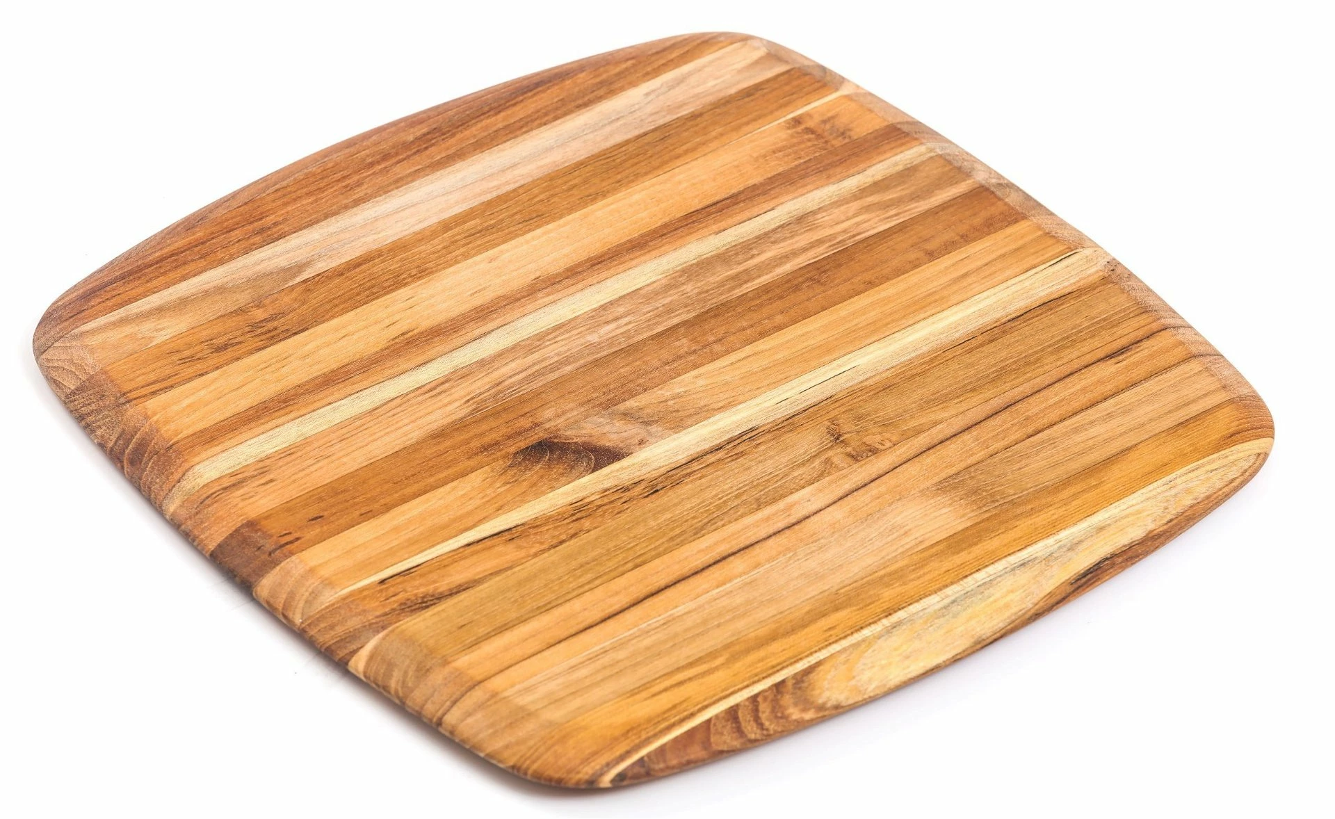 TeakHaus Square Edge Grain Cutting Board W/Rounded Edge (Small) | 12" X 12" X 0.55" 4 TeakHaus Square Edge Grain Cutting Board W/Rounded Edge (Small) | 12" X 12" X 0.55" - Image 2