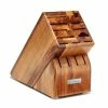 Wusthof Cutlery Wusthof 15-Slot Knife Block | Acacia -Outlet Utensils Store 2099601502 15 slot acacia block 2