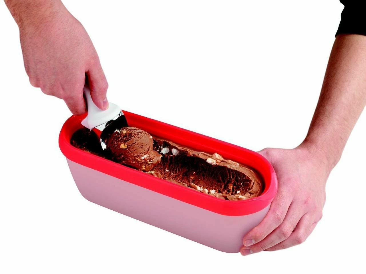 Tovolo Ice Cream Tub (Strawberry) 4 Tovolo Ice Cream Tub (Strawberry) - Image 2