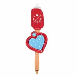 R&M International More Than Baking Love Spatula With Cookie Cutter