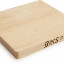 John Boos Chop N Slice Cutting Board 10"x10"x1" Maple