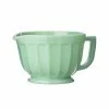 Mosser Glass 80oz Panel Batter Bowl | Jadeite -Outlet Utensils Store 242j