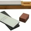 Zwilling J.A. Henckels EUROLINE By Bob Kramer 6pc Carbon Steel Sharpening Stone Kit -Outlet Utensils Store 24806 compressed 1