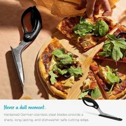 Dreamfarm Scizza Pizza Cutting Scissors | Black -Outlet Utensils Store 3