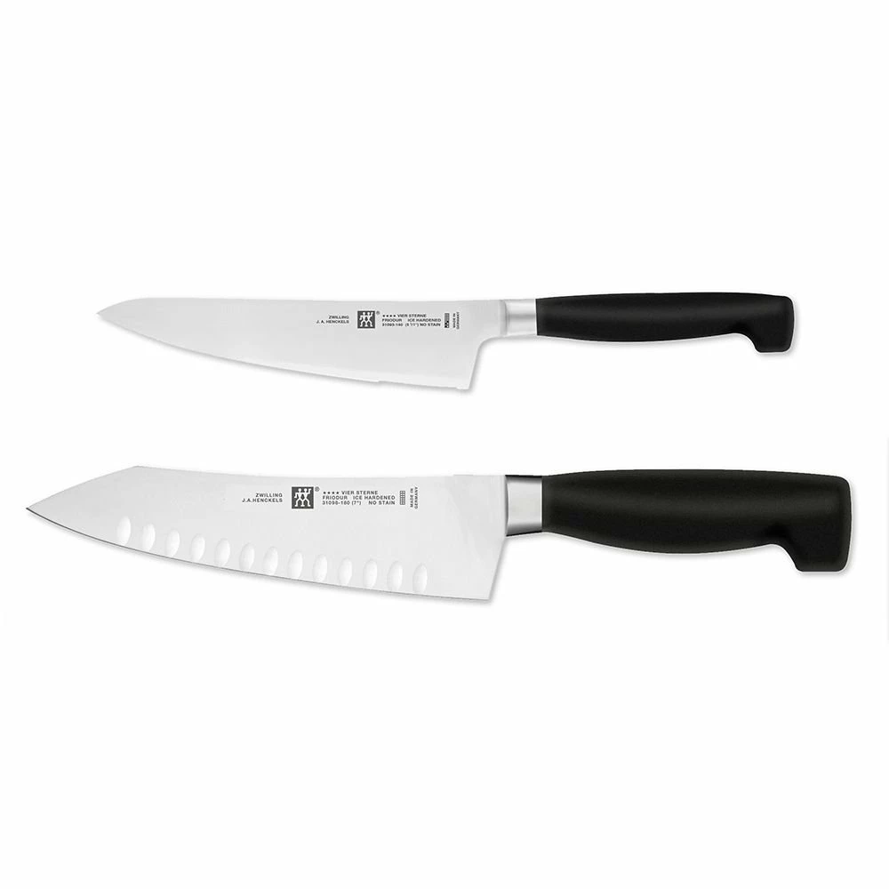 Zwilling J.A. Henckels Four Star "Rock & Chop" 2pc Knife Set 3 Zwilling J.A. Henckels Four Star "Rock & Chop" 2pc Knife Set