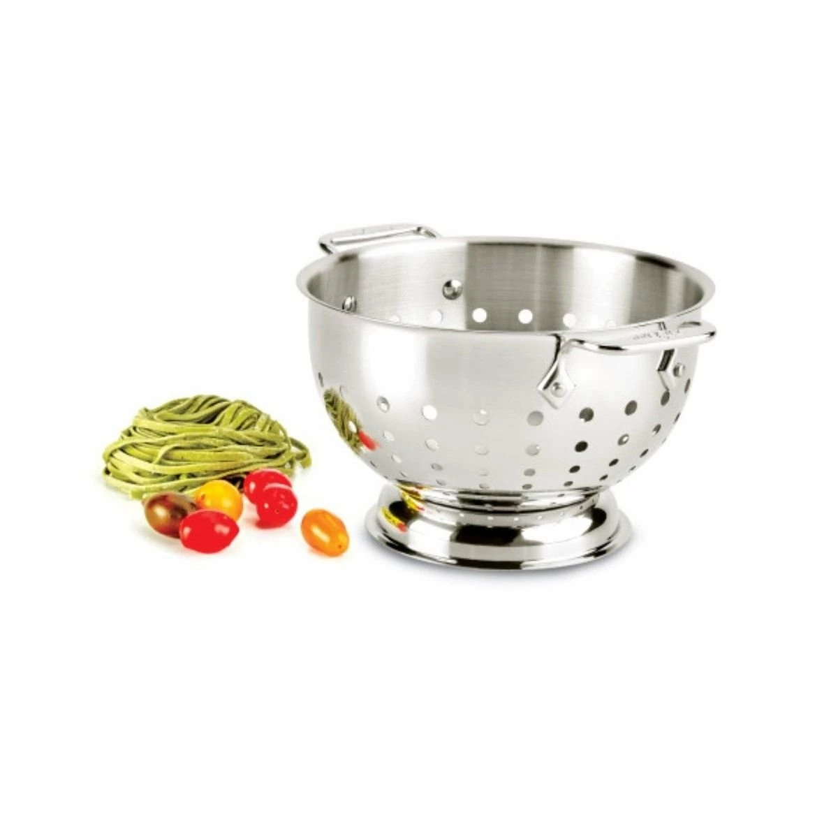 All-Clad Stainless Steel Colander | 3 Qt. 4 All-Clad Stainless Steel Colander | 3 Qt. - Image 2