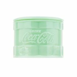 TableCraft 14oz Coca-Cola Jadeite Salt Cellar With Lid