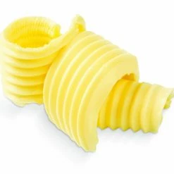 Microplane Butter Blade | Red 13 Microplane Butter Blade | Red -Outlet Utensils Store 41151 mp microplane butter blade red butter curls closeup