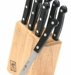 Zwilling J.A. Henckels TWIN Gourmet 9-Piece Steak Knife Set W/ Block