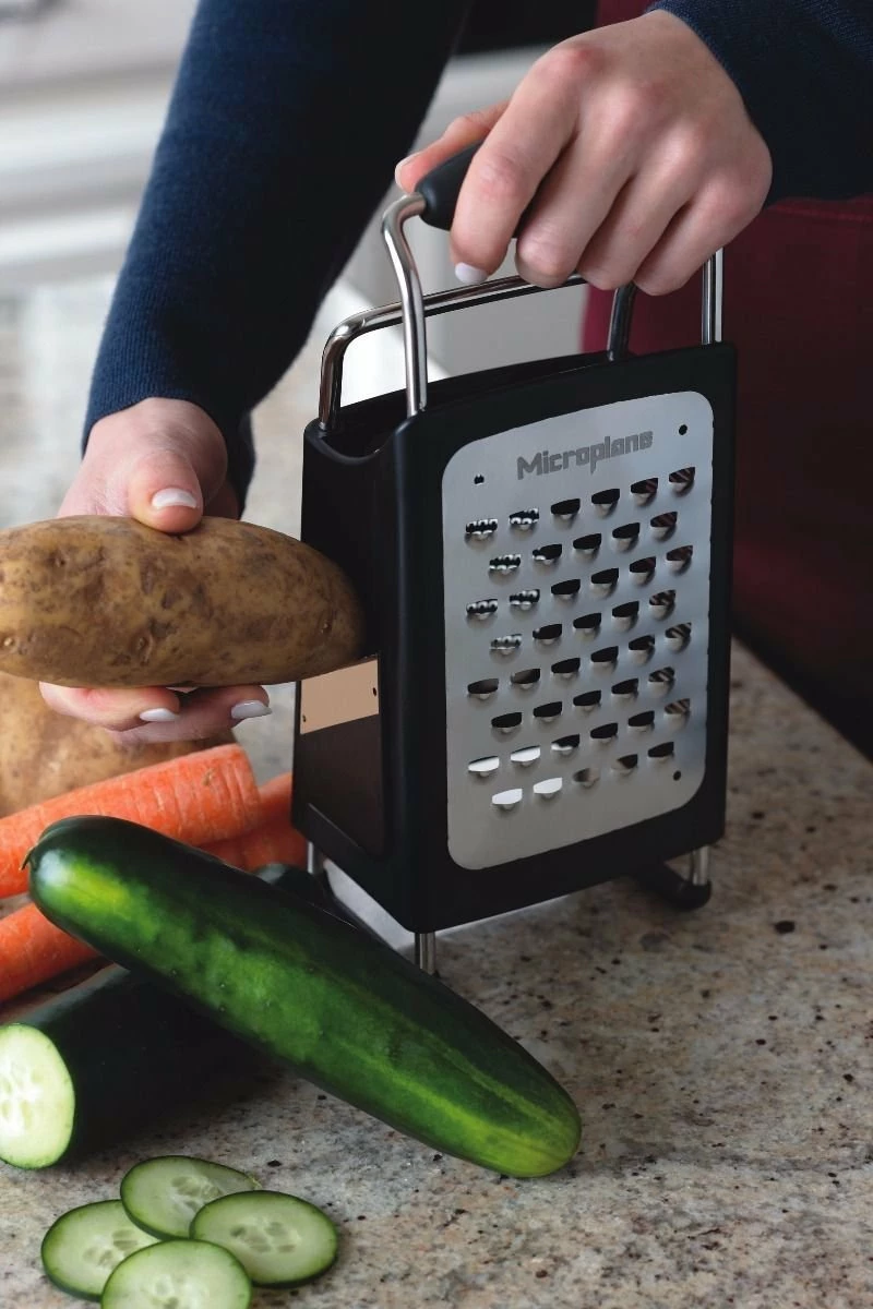 Microplane 4 Sided Box Grater 6 Microplane 4 Sided Box Grater - Image 4