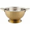 Danica Brands Now Designs By Danica Large Stainless Steel Colander | Gold -Outlet Utensils Store 5163007 now designs colander large gold main