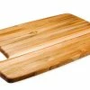 TeakHaus Edge Grain Cutting Board W/Hold Handle (Rectangle) | 18" X 12" X 0.75" -Outlet Utensils Store 518 proteak edge grain cutting board with center handle