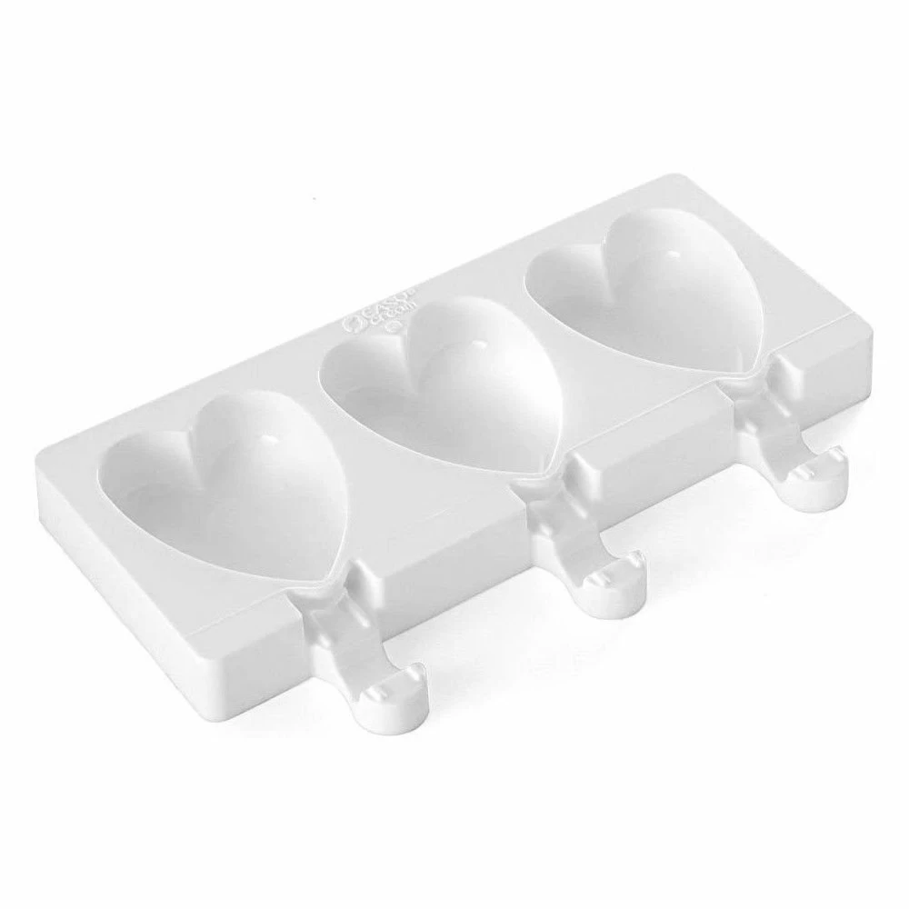 Silikomart Mini Heart Ice Cream Mold Set 4 Silikomart Mini Heart Ice Cream Mold Set - Image 2