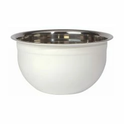 Danica Brands Now Designs By Danica Stainless Steel Mixing Bowls (Set Of 3) | Matte White 8 Danica Brands Now Designs By Danica Stainless Steel Mixing Bowls (Set Of 3) | Matte White -Outlet Utensils Store 5205004 nd set3 mixing bowls white sup2 1