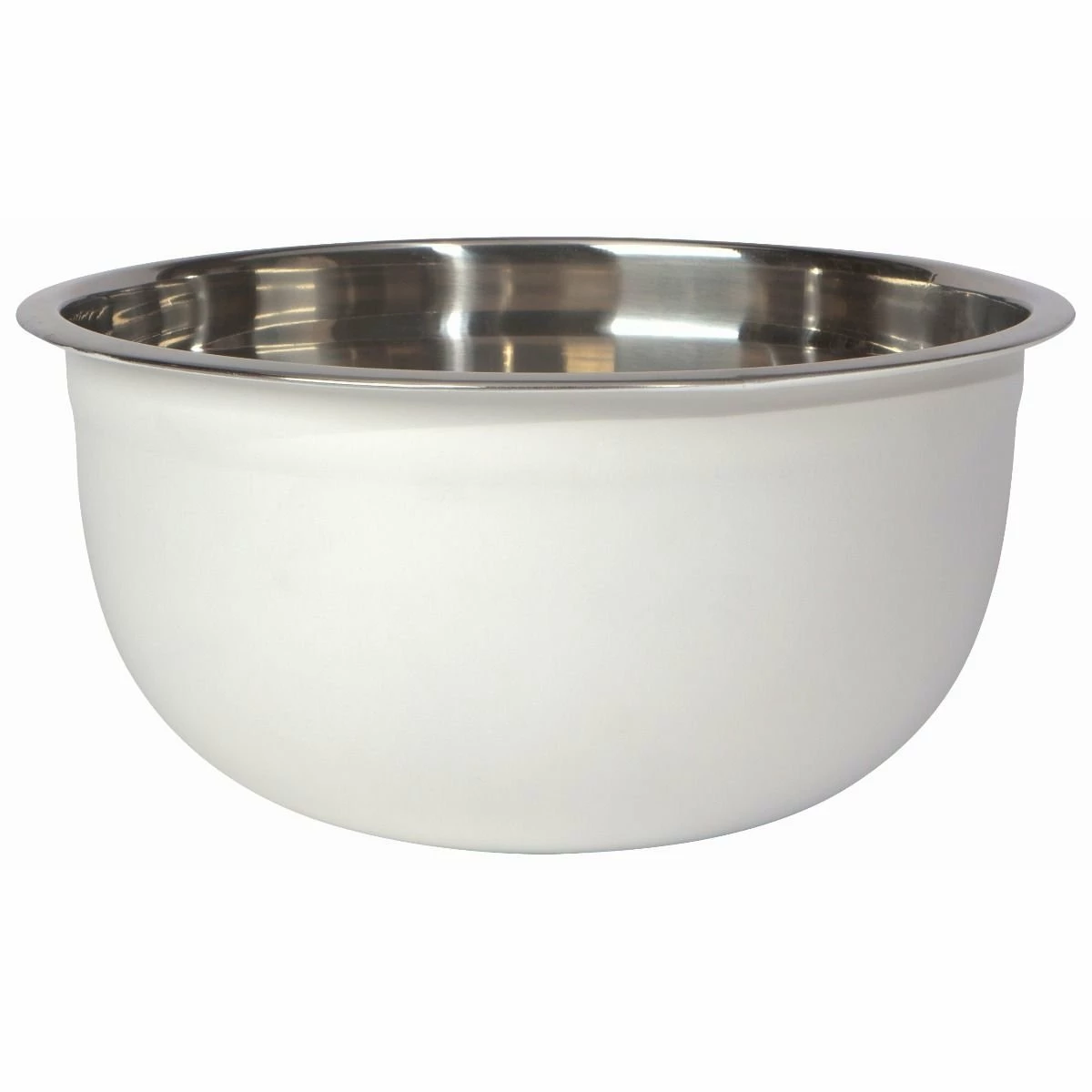 Danica Brands Now Designs By Danica Stainless Steel Mixing Bowls (Set Of 3) | Matte White 6 Danica Brands Now Designs By Danica Stainless Steel Mixing Bowls (Set Of 3) | Matte White - Image 4