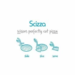 Dreamfarm Scizza Pizza Cutting Scissors | Black -Outlet Utensils Store 6
