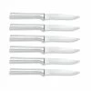 Rada Cutlery 6-Piece Serrated Steak Knife Set | Silver -Outlet Utensils Store 6 serrated steak knives features c 5000x 1