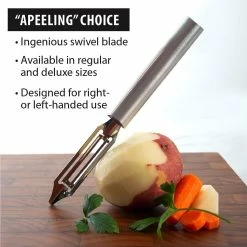 Rada Cutlery Deluxe Vegetable Peeler | Silver
