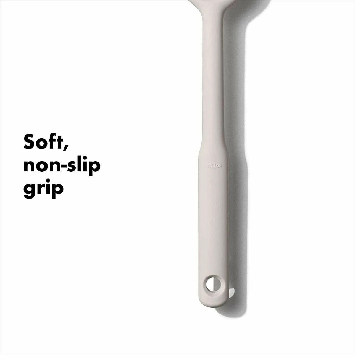 OXO Good Grips Silicone Spoon Spatula | Oat 5 OXO Good Grips Silicone Spoon Spatula | Oat - Image 3