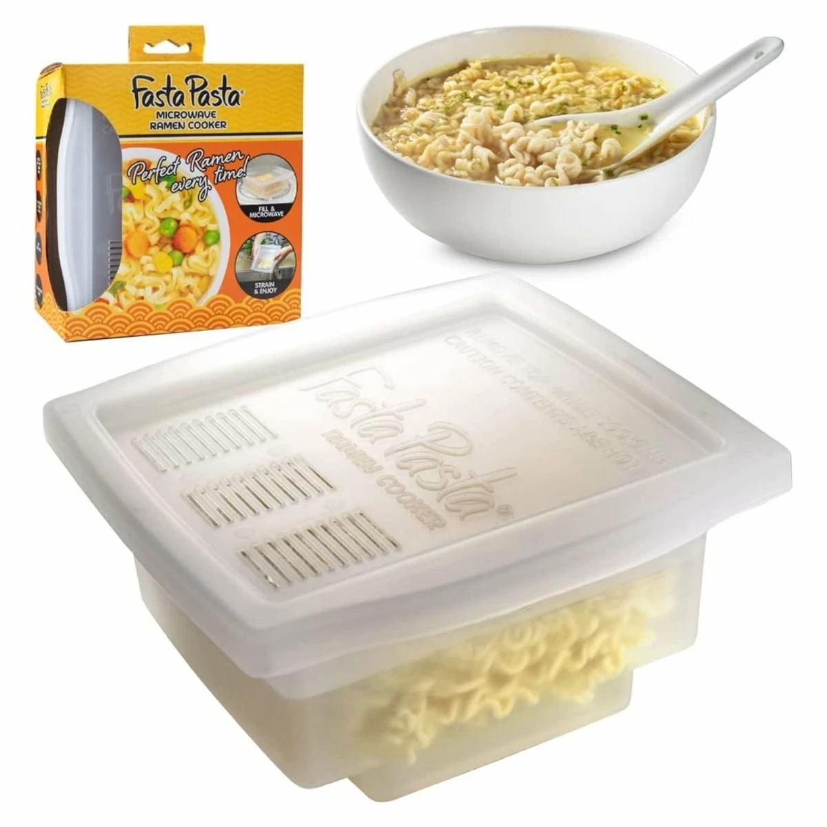 Camerons Products Fasta Pasta Ramen Cooker 3 Camerons Products Fasta Pasta Ramen Cooker