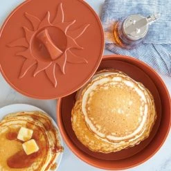 Nordic Ware Tortilla & Pancake Warmer 9 Nordic Ware Tortilla & Pancake Warmer -Outlet Utensils Store 67300 pancakes overhead 780x780 04 07342.1617722758.1280.1280