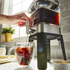 KitchenAid 38oz Cold Brew Coffee Maker | Brushed Stainless -Outlet Utensils Store 710lxs341bl. ac sl1500