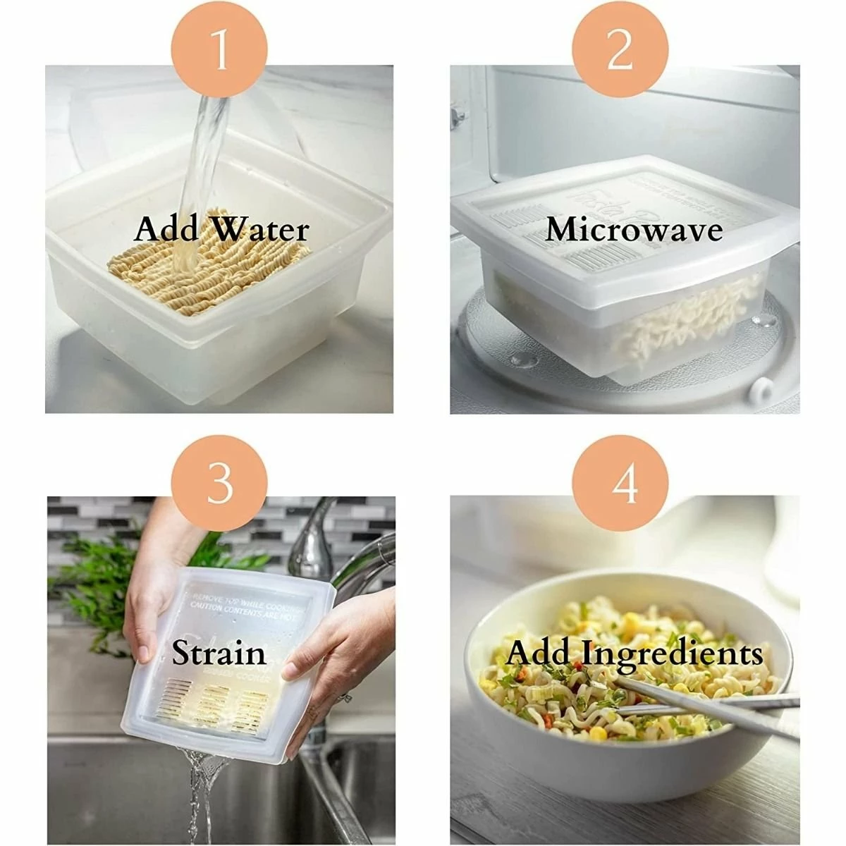 Camerons Products Fasta Pasta Ramen Cooker 4 Camerons Products Fasta Pasta Ramen Cooker - Image 2