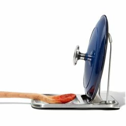 OXO Good Grips Spoon Rest With Lid Holder | Stainless Steel -Outlet Utensils Store 71tqwwasgtl. ac sl1500