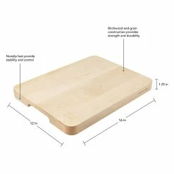 KitchenAid Non-Electrics KitchenAid Gourmet Birchwood Chopping Block | 12" X 16" -Outlet Utensils Store 71ukoyclyyl. ac sl1500