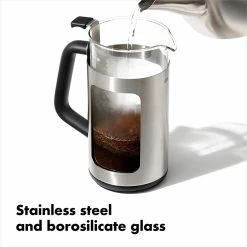 OXO Brew 8-Cup French Press With GroundsLifter -Outlet Utensils Store 71xsbj bzbl. ac sl1500