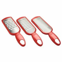 Kuhn Rikon Swiss Grater Set With Storage Caddy | Red -Outlet Utensils Store 71zdnja7sxl. sl1500