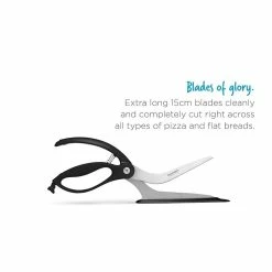 Dreamfarm Scizza Pizza Cutting Scissors | Black -Outlet Utensils Store 7 7